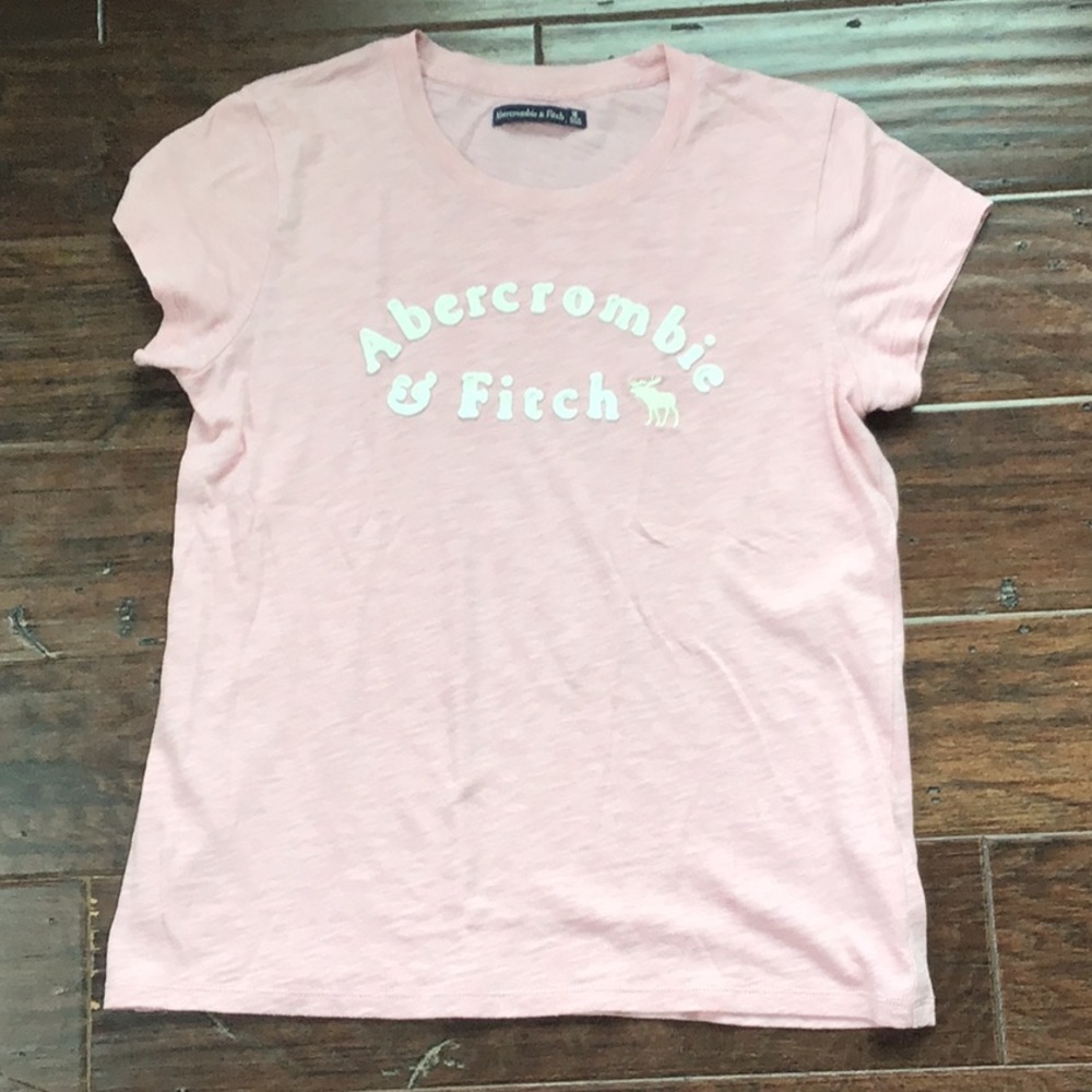 Abercrombie & Fitch Pink Short Sleeve T-shirt